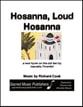 Hosanna, Loud Hosanna SATB choral sheet music cover